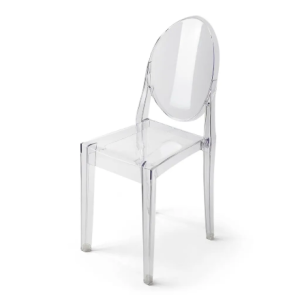 Ghost Chair with No Arms